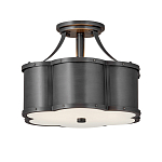 Потолочный светильник с декоративными заклепками Hinkley  варинант исполнения - 1 | Loft Concept в Челябинске