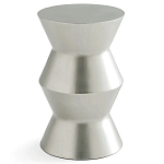 Приставной стол из сплава алюминия Solaris варинант исполнения - 1 | Loft Concept в Челябинске