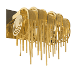 Бра с металлическими дугами и цепочками 33 см Atlantis Chain варинант исполнения - 7 | Loft Concept в Челябинске