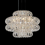 Люстра круглая с россыпью хрусталя Perfection of Diamonds варинант исполнения - 2 | Loft Concept в Челябинске