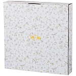 Блюдо сервировочное круглое с цветочным принтом 27 Floral Charm варинант исполнения - 2 | Loft Concept в Челябинске