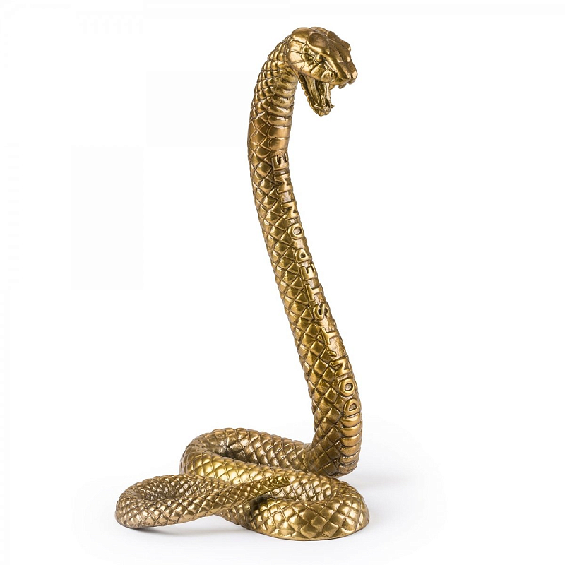 Статуэтка Seletti Wunderkrammer Snake Золотой Статуэтка Seletti Wunderkrammer Snake Золотой в Челябинске | Loft Concept