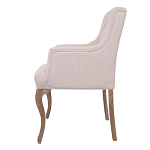 Кресло Mason Classical Armchair beige flax варинант исполнения - 1 | Loft Concept в Челябинске