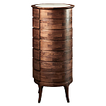 Комод деревянный с 7-ю ящиками Moon Walnut Furniture варинант исполнения - 10 | Loft Concept в Челябинске