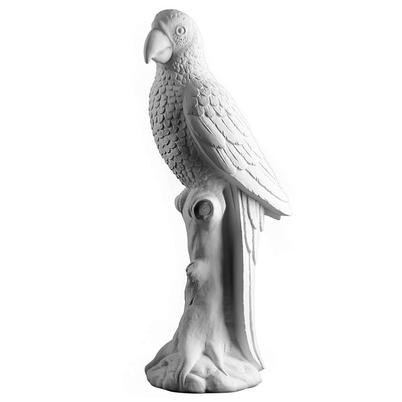 Статуэтка Parrot Bisc. Черный Белый Статуэтка Parrot Bisc. Черный Белый в Челябинске | Loft Concept