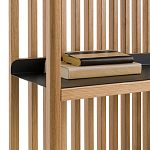 Стеллаж из дерева и метала Furniture Gutter and Lattice Rack варинант исполнения - 5 | Loft Concept в Челябинске