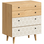 Комод с принтом на ящиках Elise Chest of Drawers варинант исполнения - 15 | Loft Concept в Челябинске