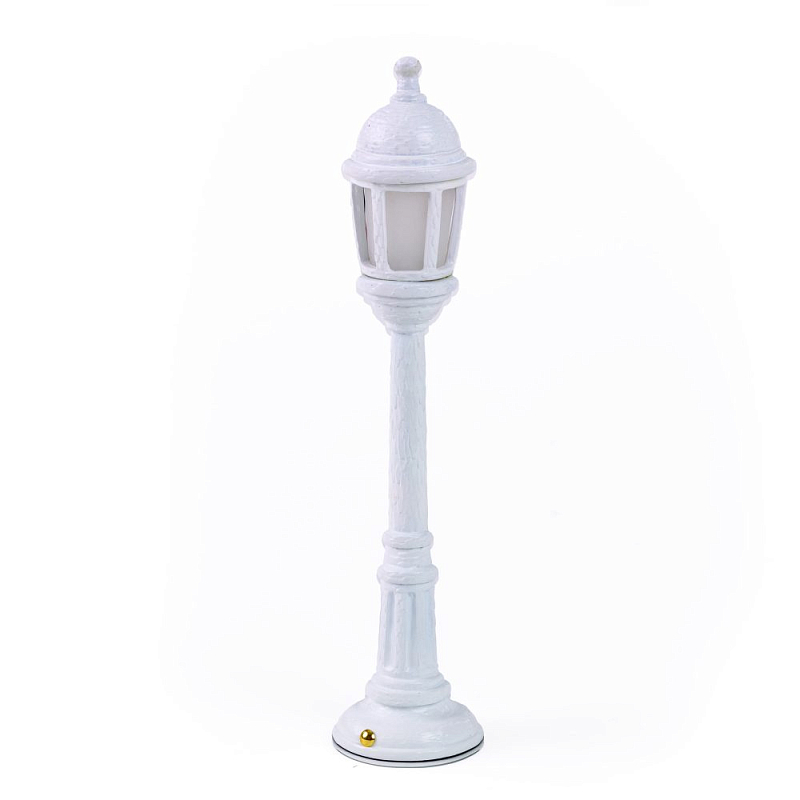 Настольная лампа Seletti Street Lamp Dining White Белый Настольная лампа Seletti Street Lamp Dining White Белый в Челябинске | Loft Concept