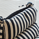 Кресло черно-белое со съемными подушками Celebrity варинант исполнения - 4 | Loft Concept в Челябинске