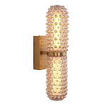 Бра с факутрным стеклянным плафоном Шампань Sonora варинант исполнения - 1 | Loft Concept в Челябинске