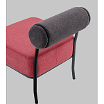 Кресло Ponpoun тёмно-серый бордо варинант исполнения - 3 | Loft Concept в Челябинске