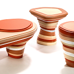 Приставной столик Vorlon Desert Side Table варинант исполнения - 2 | Loft Concept в Челябинске