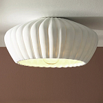 Потолочный светильник керамический Ceramic Embossed Lamp варинант исполнения - 2 | Loft Concept в Челябинске