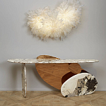 Консоль в виде овальных элементов Jinye console варинант исполнения - 3 | Loft Concept в Челябинске