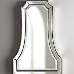 Зеркало в серебристой фигурной раме Silver Reflection варинант исполнения - 3 | Loft Concept в Челябинске