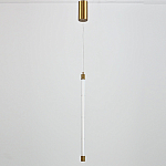 Подвесной светильник в форме цилиндра Trumpet Tube Brass варинант исполнения - 6 | Loft Concept в Челябинске