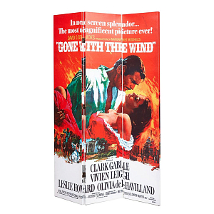 Ширма в виде постера "Унесённые ветром"