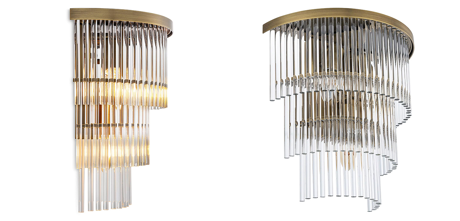 Бра Eichholtz Wall Lamp East Brass Бра Eichholtz Wall Lamp East Brass - Loft-Concept в Челябинске