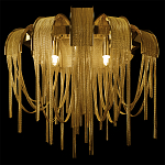 Бра с металиическими цепочками и дугообразными элементами Atlantis Chain варинант исполнения - 8 | Loft Concept в Челябинске