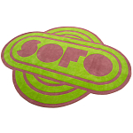 Дизайнерский ковер зеленый Poltronova Sofo Verosa Rug варинант исполнения - 2 | Loft Concept в Челябинске