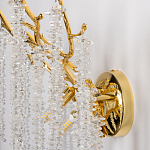 Бра золотого цвета с ветвями и хрустальными подвесками FAIRYTREE Light варинант исполнения - 7 | Loft Concept в Челябинске