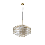 Люстра многоярусная с декором из натуральной морской ракушки Iridescent Light варинант исполнения - 3 | Loft Concept в Челябинске