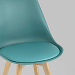 Стул с основой из пластика и мягким сиденьем Arvika Azure варинант исполнения - 7 | Loft Concept в Челябинске