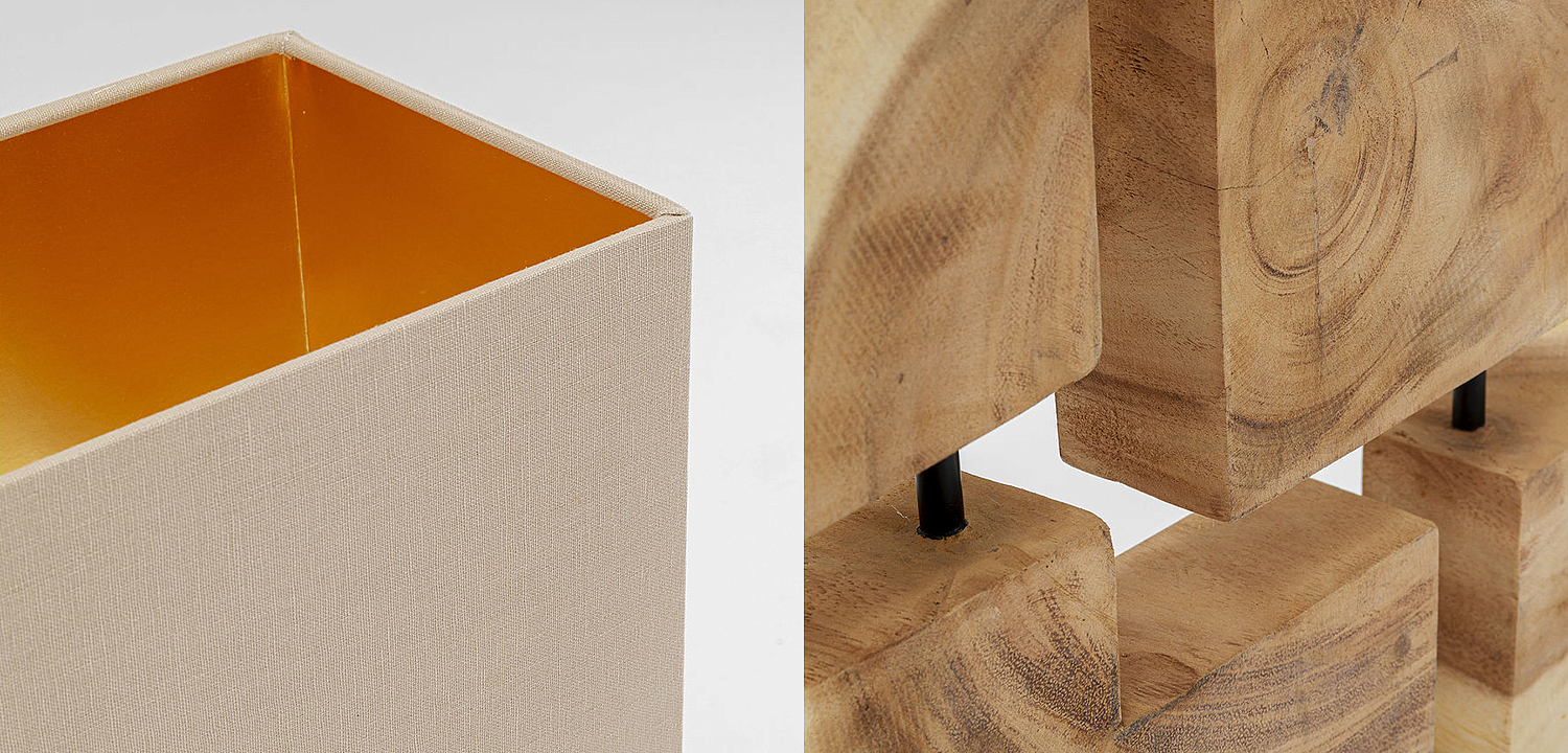 Настольная лампа Saw Cut Acacia - Loft-Concept в Челябинске