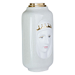 Ваза с золотисто-белыми фрагментами Faces of Imagination варинант исполнения - 1 | Loft Concept в Челябинске