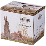 Кружка из фарфора с изображением фазанов и собаки 400 мл Hunting Porcelain Collection варинант исполнения - 2 | Loft Concept в Челябинске