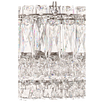 Люстра подвесная круглая из прозрачного хрусталя с корпусом из металла цвета хром Selfsufficient варинант исполнения - 2 | Loft Concept в Челябинске