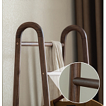 Вешалка деревянная с 2- мя ящиками Moon Walnut Furniture варинант исполнения - 6 | Loft Concept в Челябинске