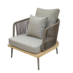 Кресло уличное серое Street Comfort  варинант исполнения - 1 | Loft Concept в Челябинске