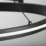 Люстра подвесная светодиодная в виде волнообразной ленты Ribbon Vortex варинант исполнения - 9 | Loft Concept в Челябинске