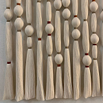 Панно на стену из хлопковых нитей White Morse Wall Hanging  варинант исполнения - 1 | Loft Concept в Челябинске