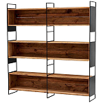 Стеллаж Coste Industrial Oak Rack варинант исполнения - 1 | Loft Concept в Челябинске