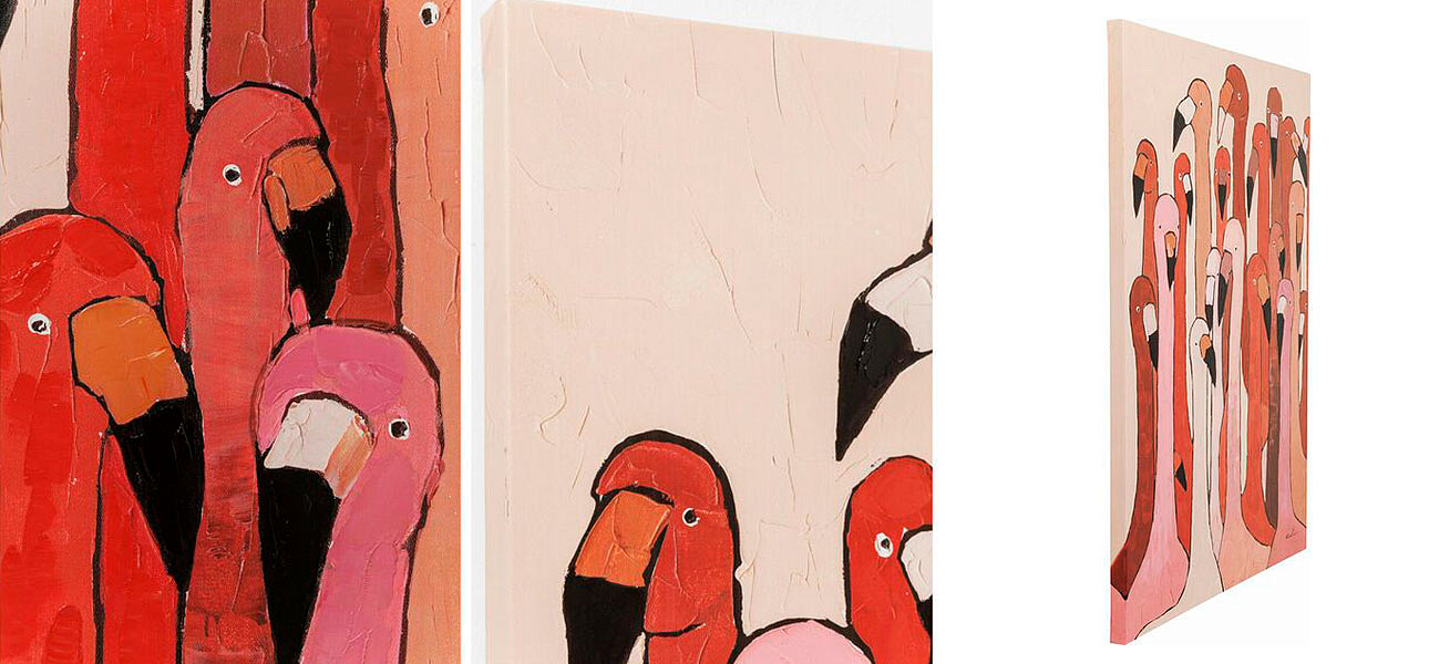 Постер A flock of Flamingos Постер A flock of Flamingos - Loft-Concept в Челябинске