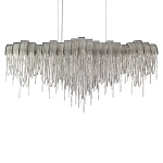 Люстра подвесная с металлическими дугами и длинными цепочками 115 см Atlantis Chain варинант исполнения - 15 | Loft Concept в Челябинске