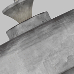 Подвесной светильник с массивным круглым стальным плафоном серого цвета в индустриальном стиле на цепи Feiss варинант исполнения - 4 | Loft Concept в Челябинске