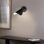 Бра с поворотным плафоном Aracea Black Wall Lamp варинант исполнения - 6 | Loft Concept в Челябинске