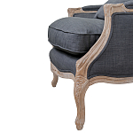 Кресло Ava Classical Armchair graphite flax варинант исполнения - 5 | Loft Concept в Челябинске