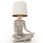 Лампа MANNEQUIN LAMP с абажуром телесный замок варинант исполнения - 1 | Loft Concept в Челябинске
