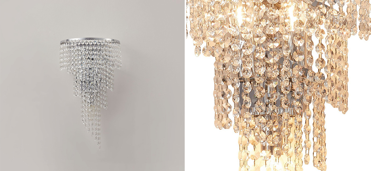 Хрустальное бра Crystal Art Хрустальное бра Crystal Art - Loft-Concept в Челябинске