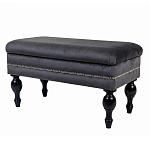 Мягкая банкетка с зоной для хранения Casket Dark Grey варинант исполнения - 2 | Loft Concept в Челябинске