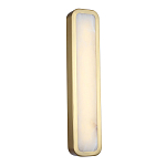 Бра в металлическом корпусе с рассеивателем из бежевого алебастра Cryptocrystalline Stone варинант исполнения - 1 | Loft Concept в Челябинске