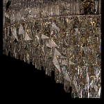 Люстра с каскадом из прозрачного хрусталя Constant Sparks варинант исполнения - 12 | Loft Concept в Челябинске