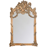 Зеркало настенное в ажурной раме с эффектом старины Classic Ornament Mirror варинант исполнения - 1 | Loft Concept в Челябинске