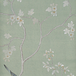 Обои ручная роспись Badminton Mercury Grey варинант исполнения - 2 | Loft Concept в Челябинске