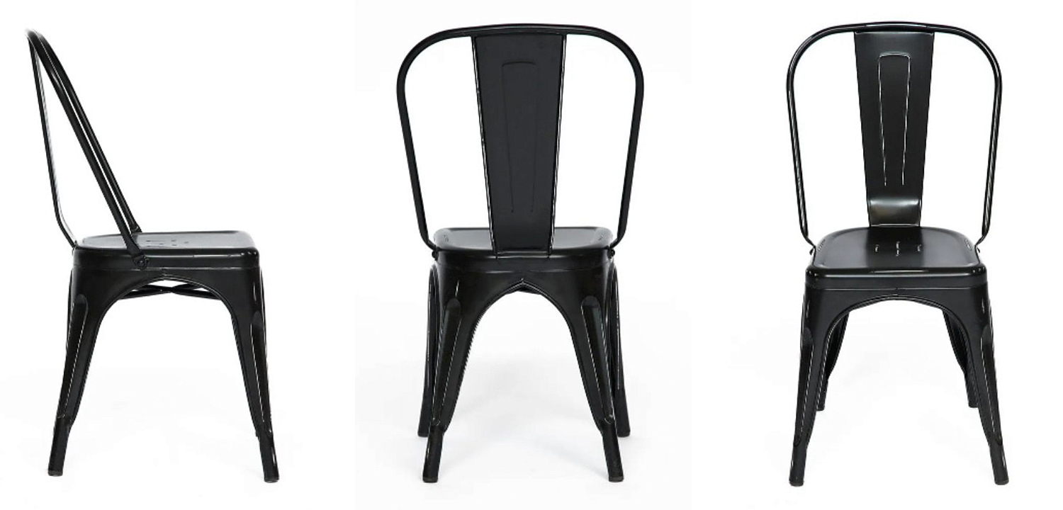 Стул Tolix black Стул Tolix black - Loft-Concept в Челябинске