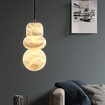 Подвесной светильник с фигурными плафонами Stone Triad варинант исполнения - 3 | Loft Concept в Челябинске